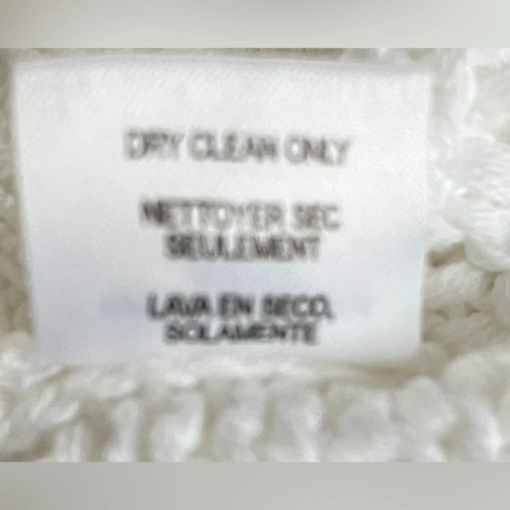 🆕 Worth cotton color block sweaterer in black and white size small - Picture 7 of 7